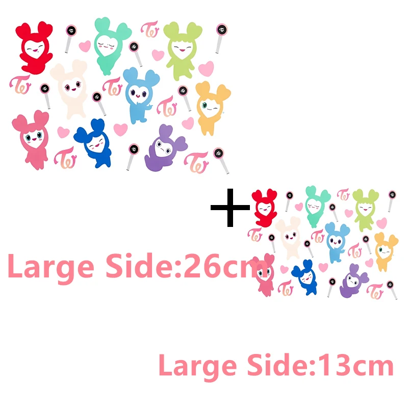 Lovelys двойная Корейская группа термоклейкие нашивки для одежды термотрансферные