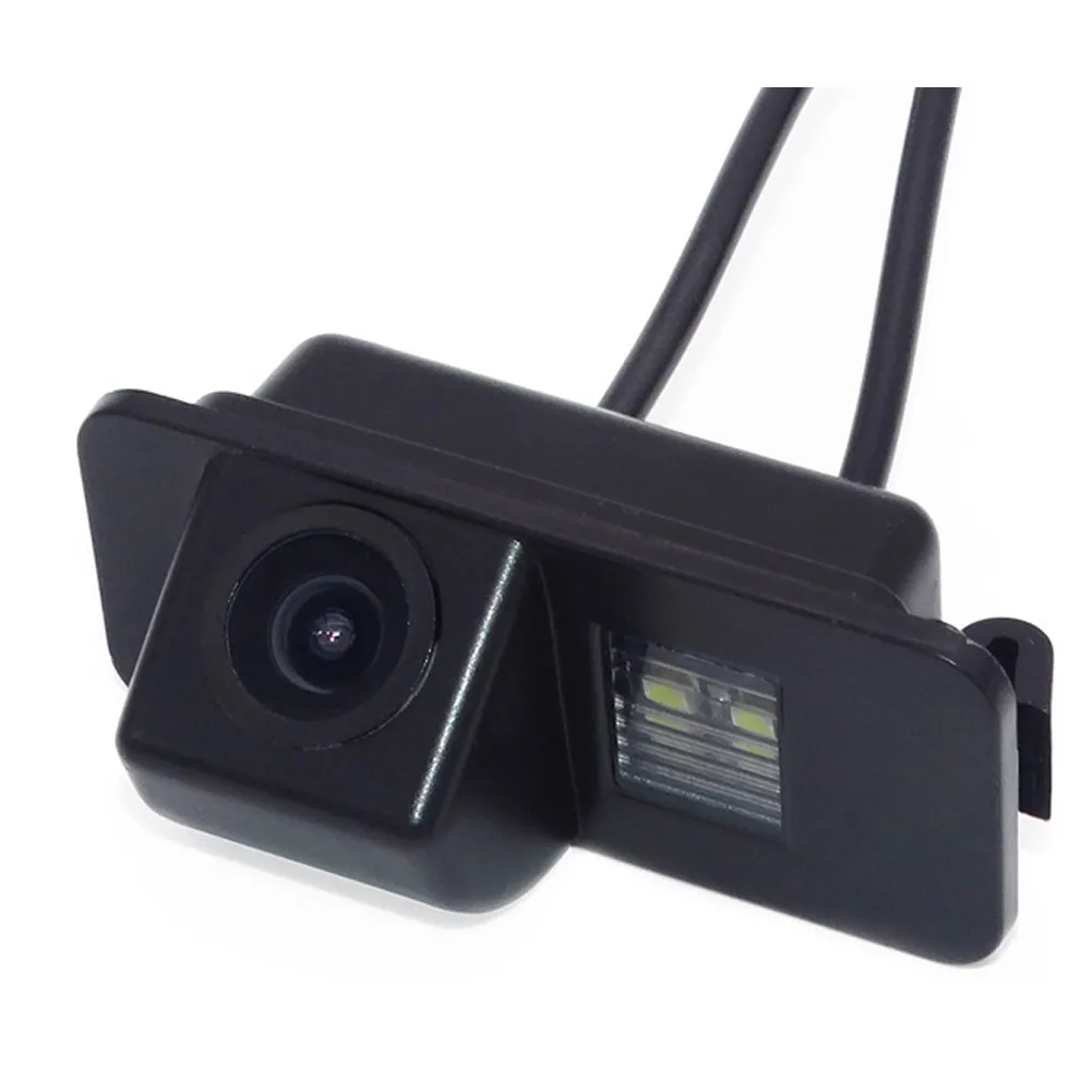 

Rear View Reverse Camera 520 TV Lines Auto Black 2:1 Interlance DC 12V Kits PAL 50HZ/NTSC 60HZ Power Supply Cable