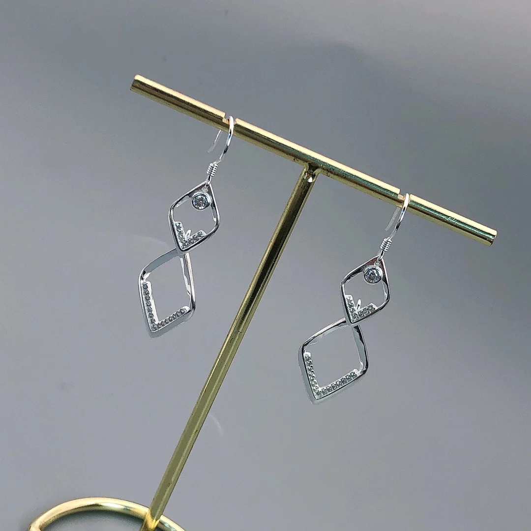 

New earrings recommended with eyes closed Sterling silver fashion earrings