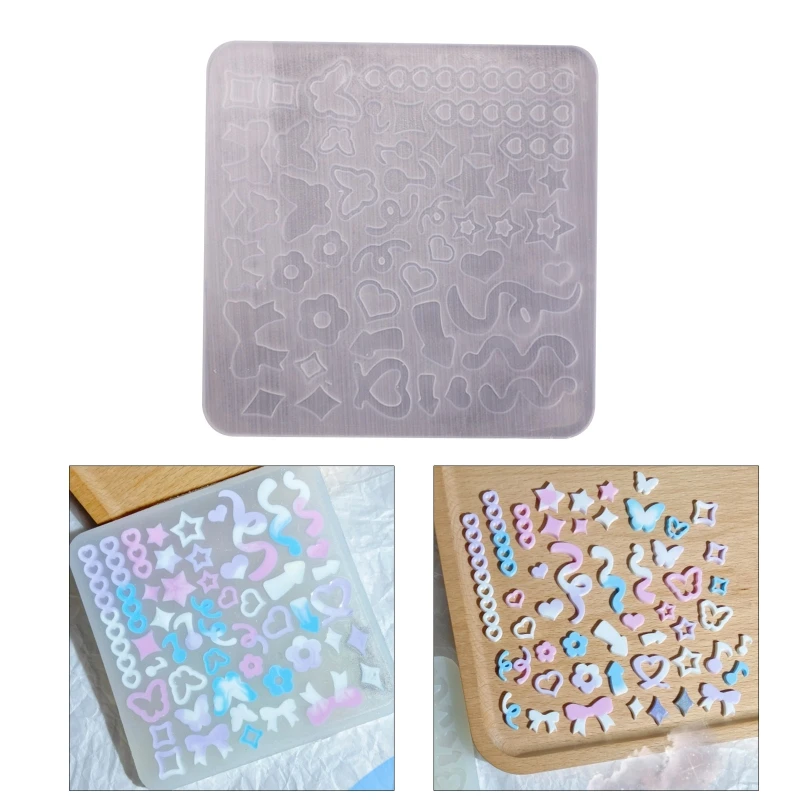 

M2EA Resin Shaking Cup Mold Silicone Casting Mold Epoxy Resin Quicksand Mold Hollow Mold for Keychain Pendant Jewelry Making