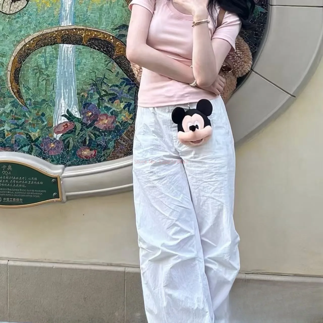 Мини-сумки для монет MINISO с Микки Маусом