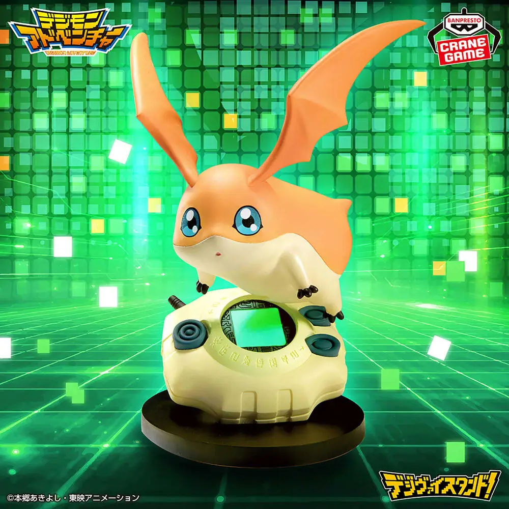 Фото Оригинальная фигурка Banpresto Digimon Adventure Digivice Stand Angelmon Patamon, модель аниме-игрушки, коллекционный предмет, в наличии. №5
