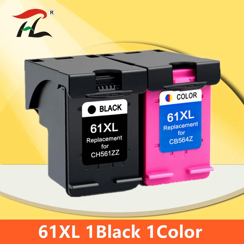 

61XL 61 XL Replacement for HP 61 HP61 Ink Cartridge for Deskjet 1000 1050 1050A 1510 2000 2050 2050A 3000 Printer