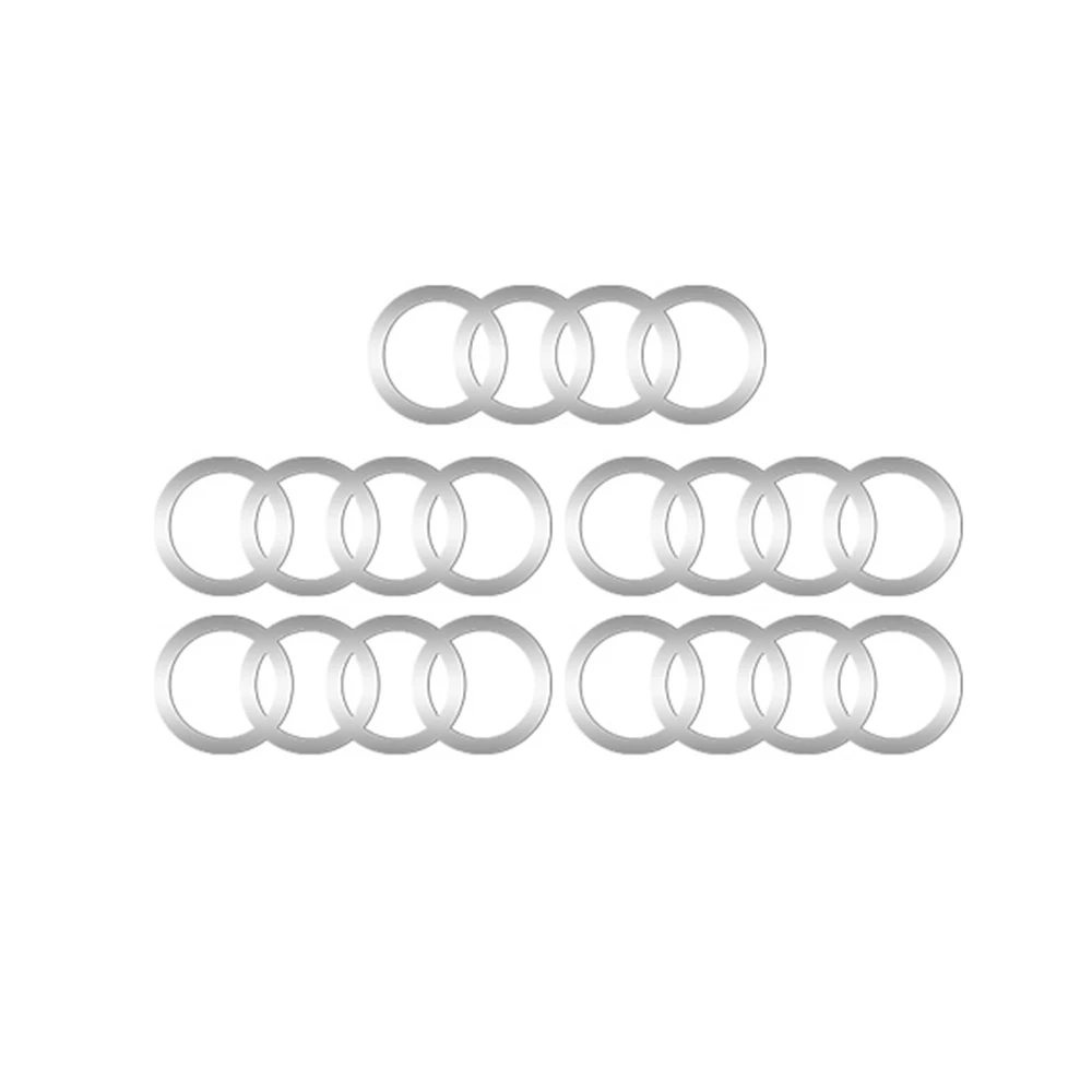 

2/5/10 шт. автомобильный алюминиевый внутренний значок, наклейка, украшение для Audi SLINE A3 Q5 B9 A2 C6 A4 B8 8P 8V B6 A5 A6 C7 Q7 RS TT Q8