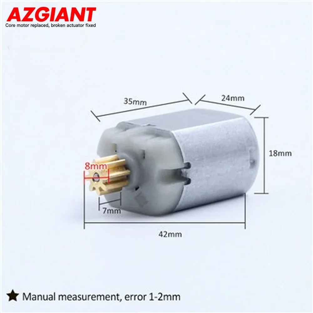 

AZGIANT FC280 DC Мотор Автомобильный дверной замок Двигатели Центральный замок, 8-зубчатая игрушка DIY, творческие научные ремонтные комплекты DIY вентилятор Автозапчасти