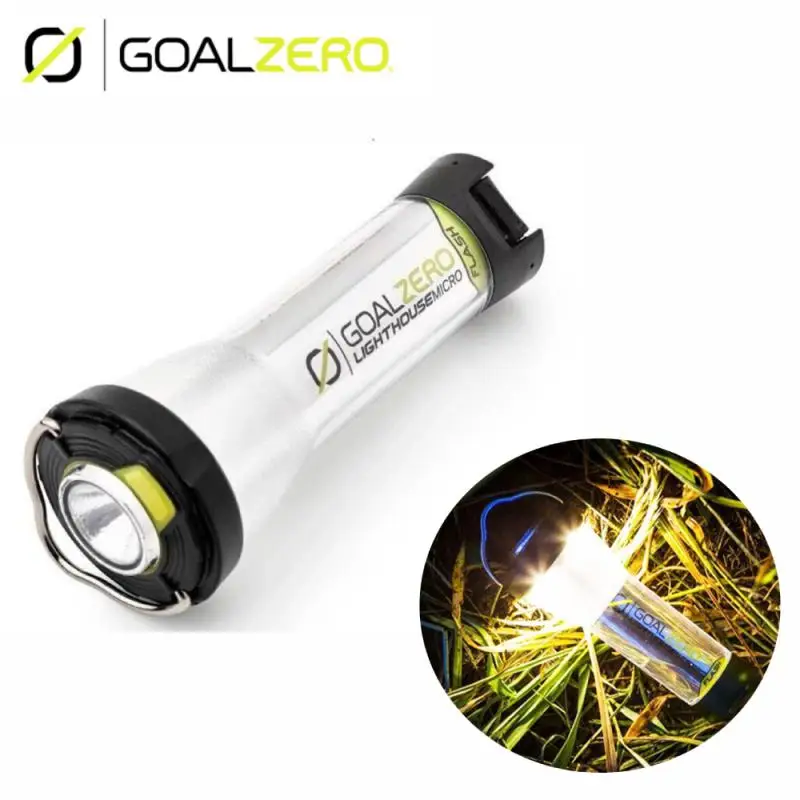 

Goal Zero Lighthouse Camping Light LED Micro Flash Lamp Lighting Emergency Lighthouse Transfer USB Rechargeable Flashlight Tripo