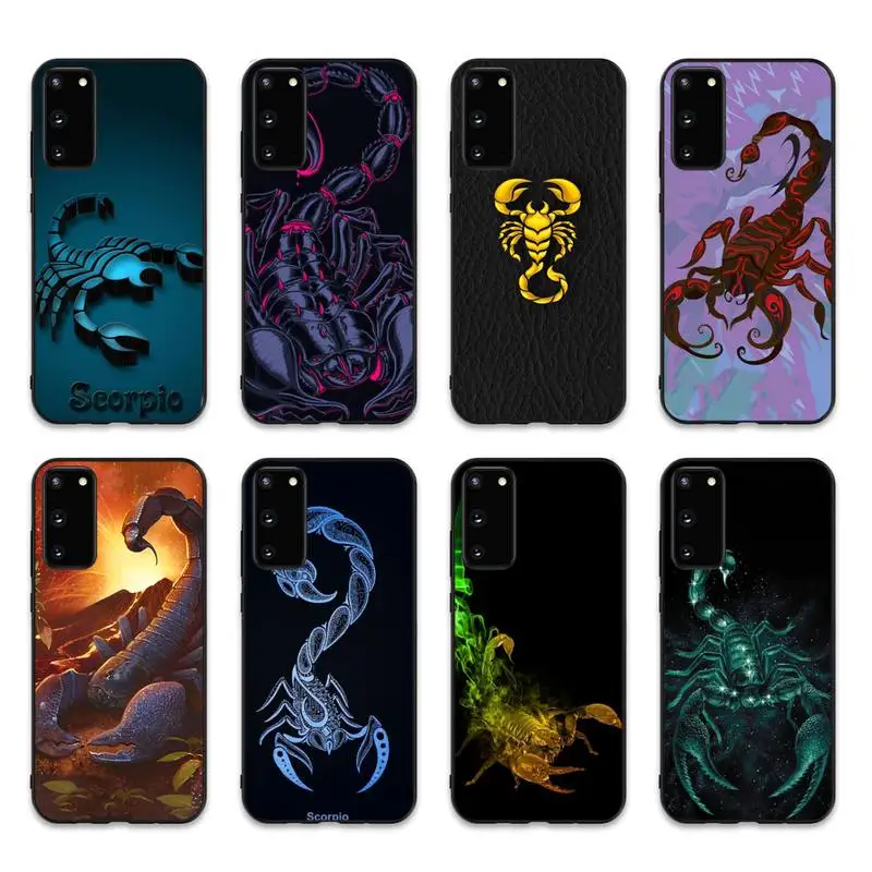 

Scorpion Phone Case For Samsung S 20 21 22 23 plus Ultra for Redmi Note 8 9 10 11 for Huawei Y 5 6 9
