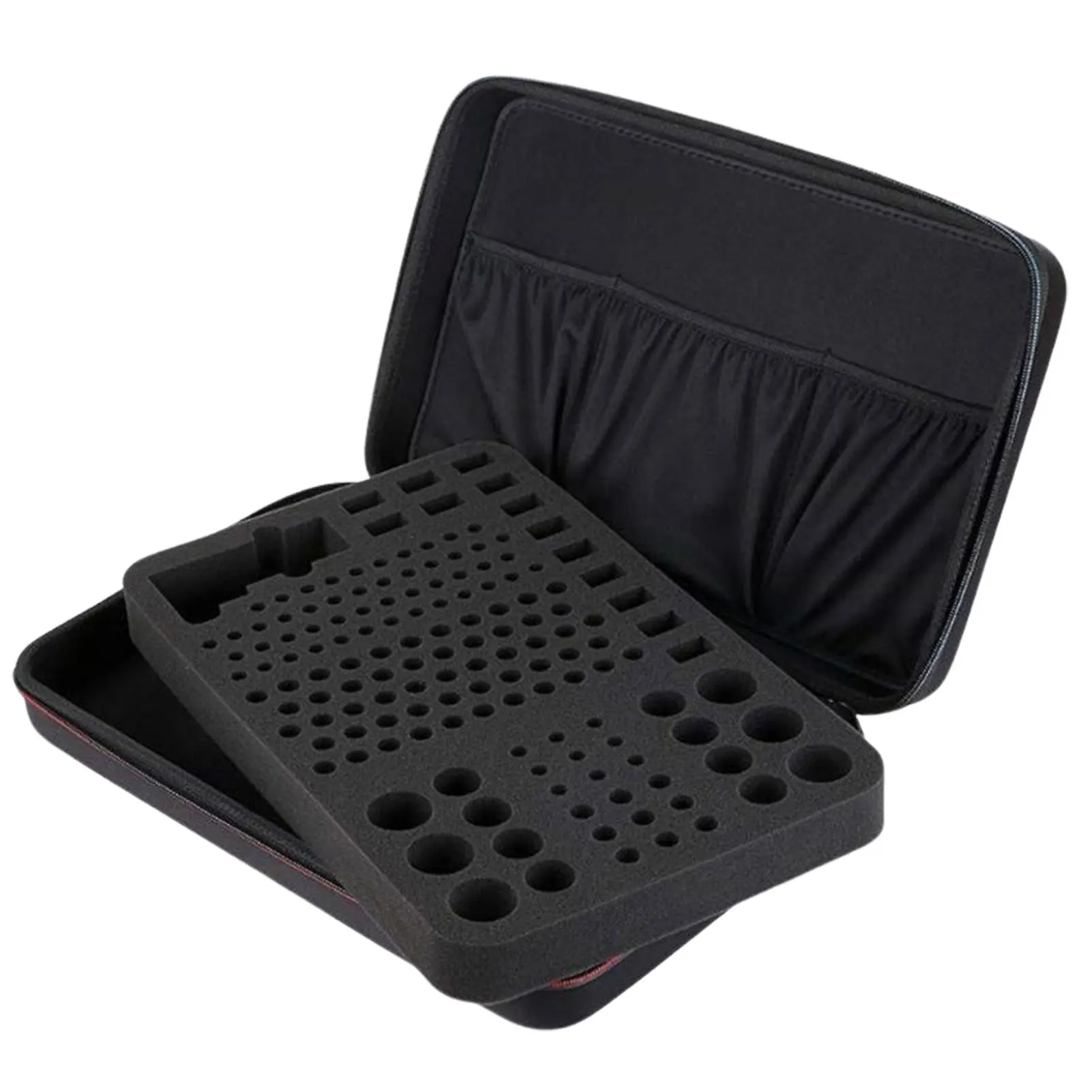 

EVA Battery Organizer EVA Battery Organizer Hard Case Holds 147 Batteries AAA AA C D 9V Hard Battery Organizers Holders Boxes