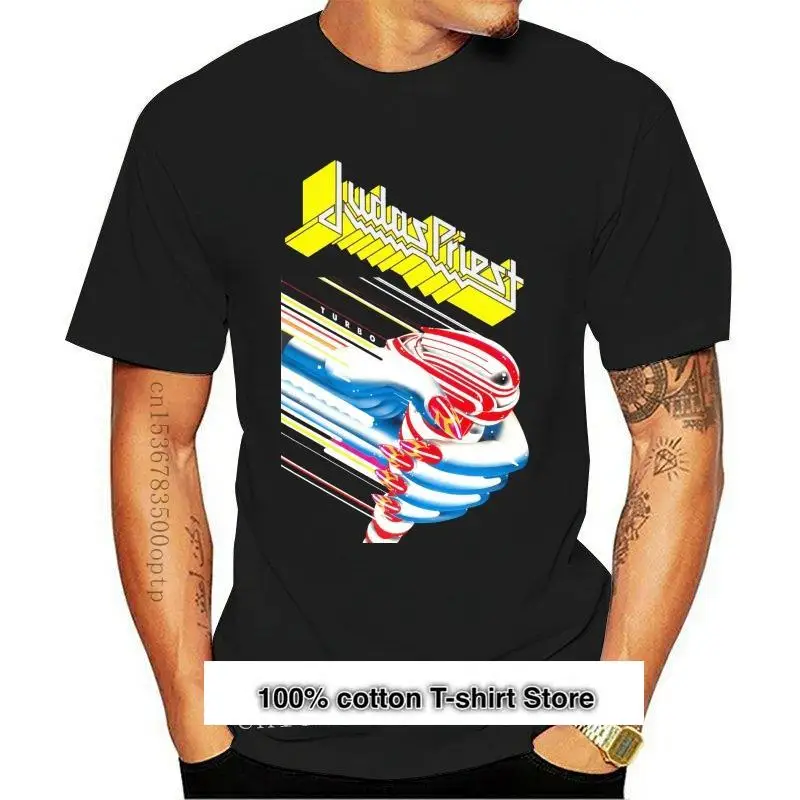 

Ropa de hombre nueva JUDAS священный Turbo ver. Camiseta de dos caras, negra, S-5XL