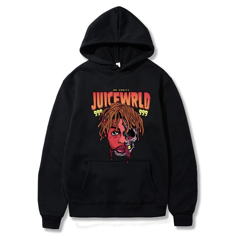 

Juice Wrld Hip Hop Fashion Hoodies Men/women Streetwear Sweatshirt Lil Peep Rip Rapper Graphic Hoody Male/female