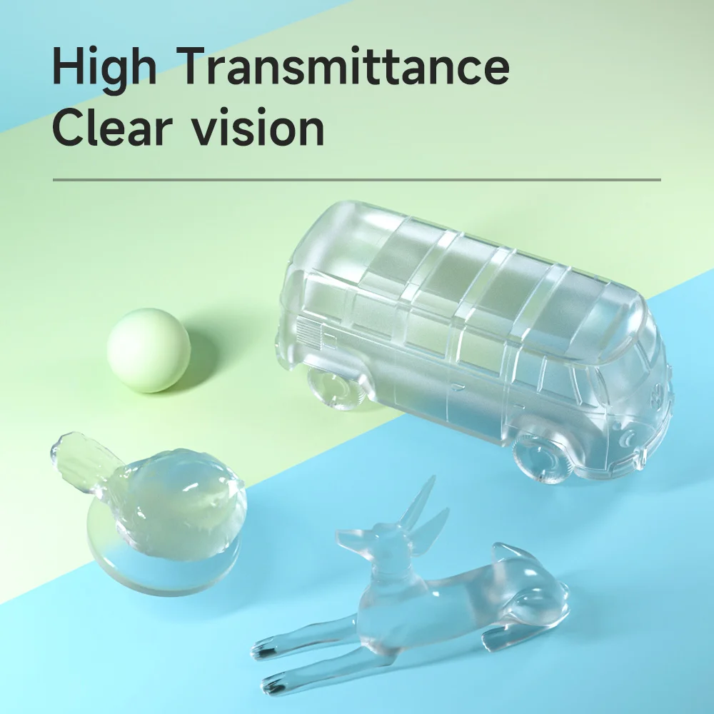 Смола eSUN для 3D-принтера УФ-прозрачная полимерная смола высокопрозрачная