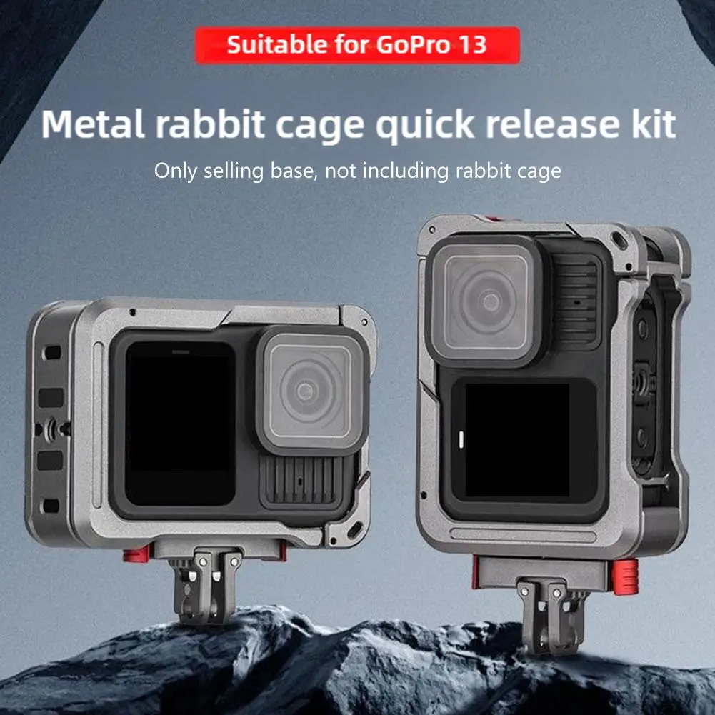 Металлическая магнитная быстросъемная основа для GoPro Hero 13 удлинительное