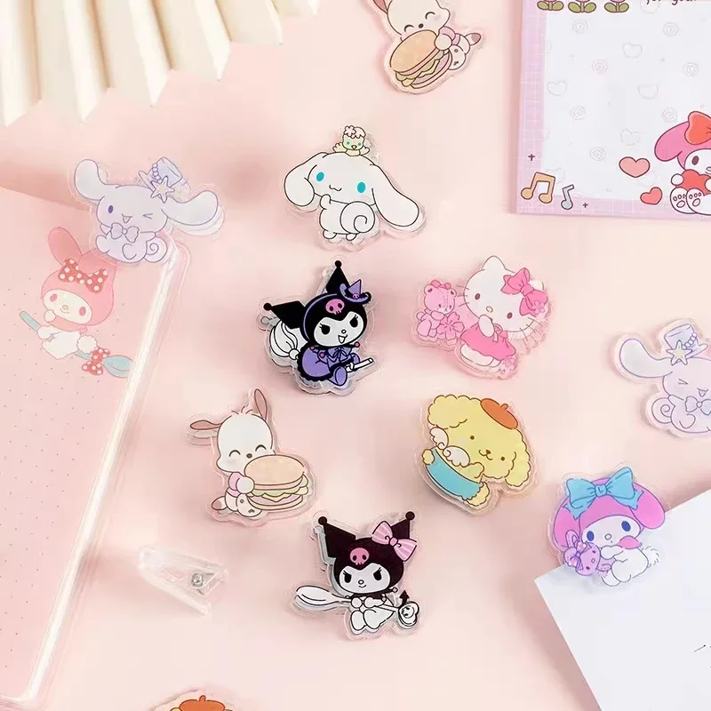 2 см VIP MINISO Kitty двусторонний прозрачный Коричный акриловый лист Kuromi своими руками