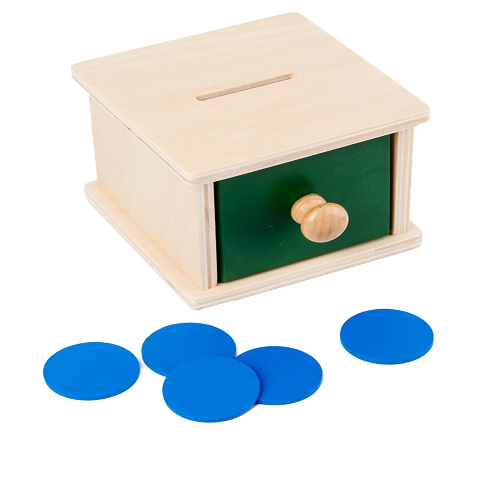 

Coin Preschool Infant Box Learning Toys Montessori For Toddlers Montessori Education