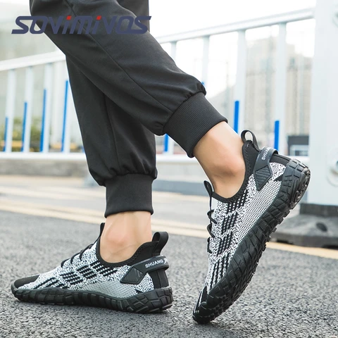 Женская уличная быстросохнущая обувь для треккинга и пешего туризма, аква-обувь для мужчин и женщин, дышащие летние водные кроссовки