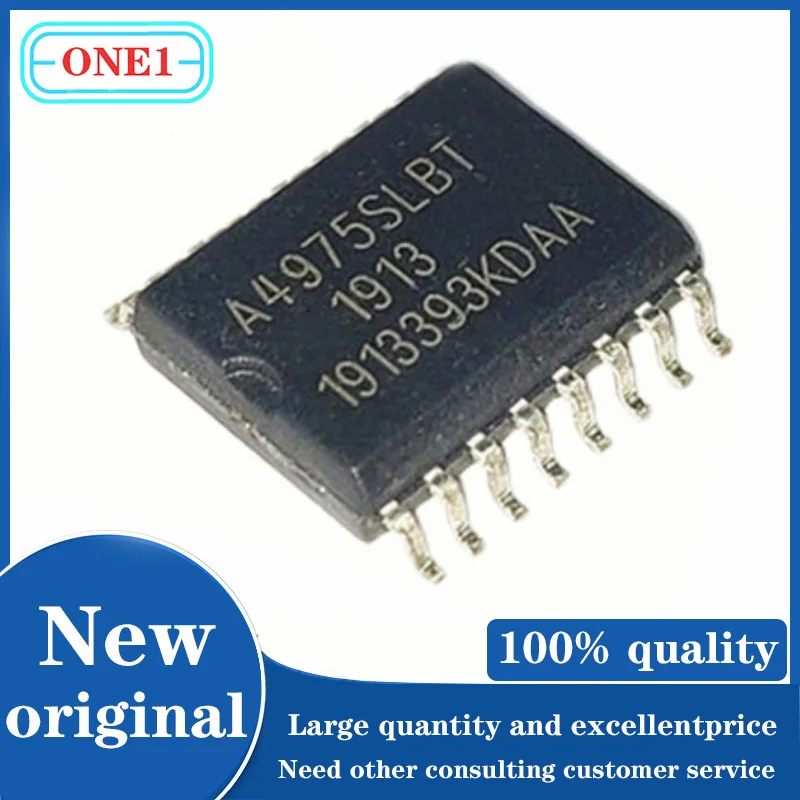 10PCS/lot A4975SLBT A4975SLBTR-T  IC MTR DRV BIPLR 4.5-5.5V 16SOIC IC Chip New original