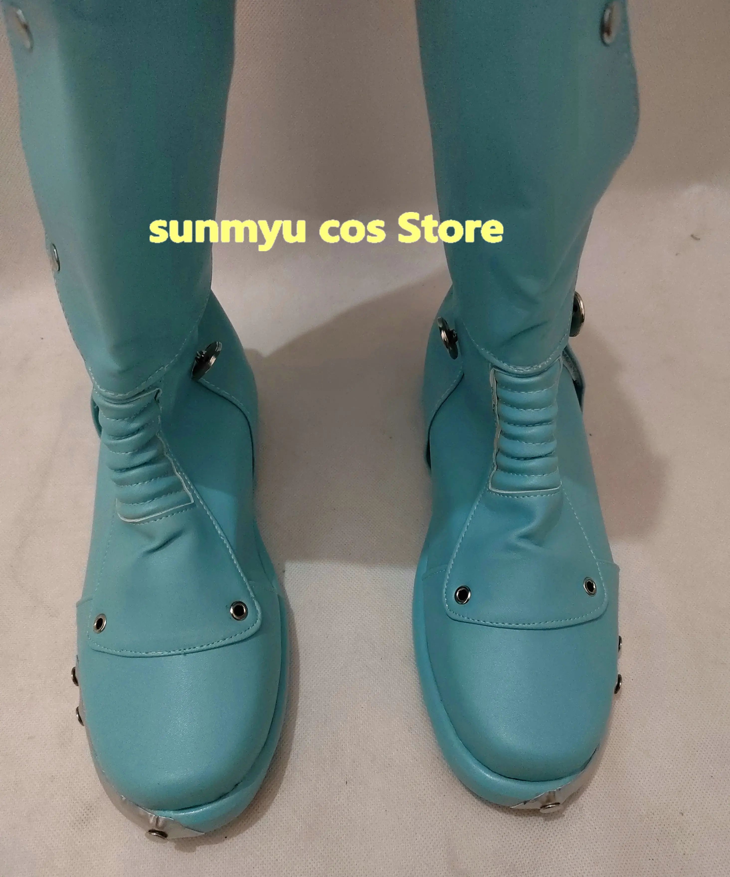 Синие сапоги для косплея Kamen Rider обувь 1 go размер на заказ