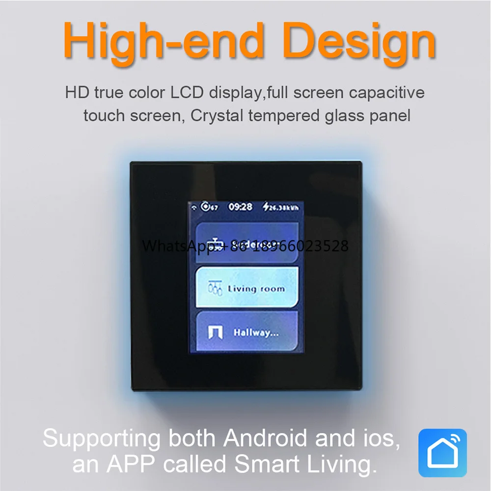 Умный переключатель Lanbon L8 с Wi-Fi сеткой и функцией управления дымом Волшебная