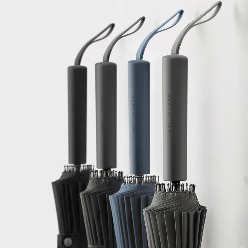 

Роскошный зонт для гольфа, Ветрозащитный Зонт с длинной ручкой 24 К, уличный Зонт от дождя, деловой дизайнерский большой зонт для мужчин