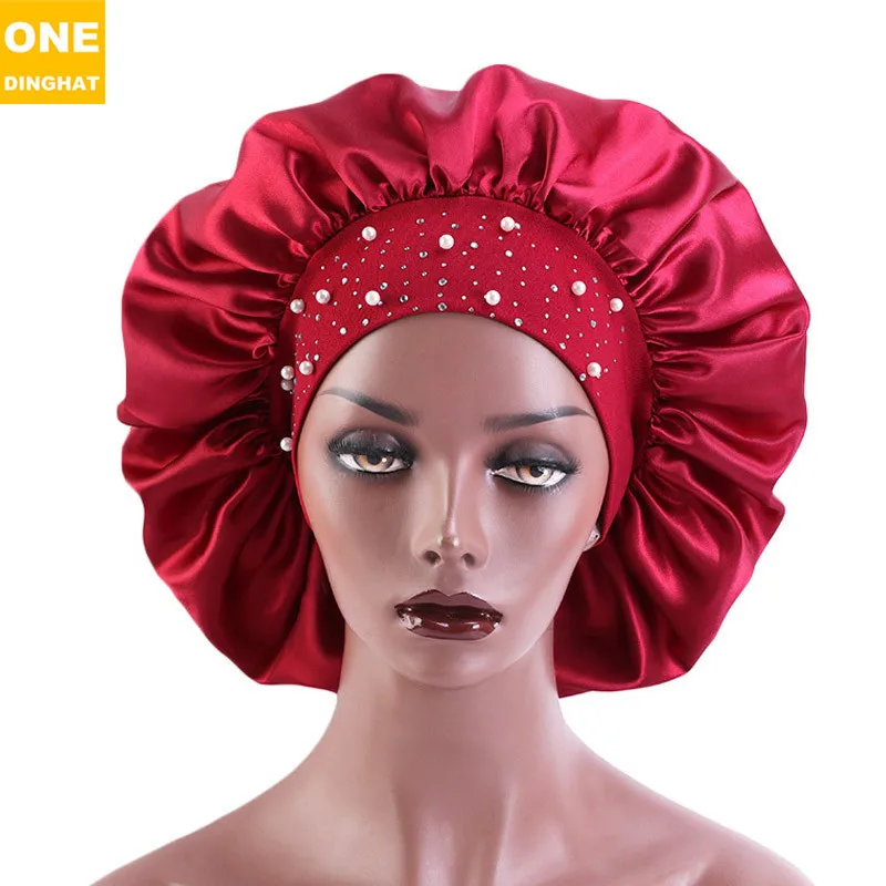 

Женская круглая атласная ночная сорочка Starry со стразами и широкими краями