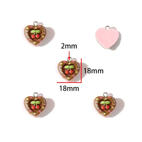 Resin Birthday Cake Pendants YuenZ