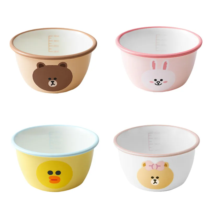 

Керамическая миска с мультяшным рисунком персонажей из мультфильмов, 4,5 дюйма