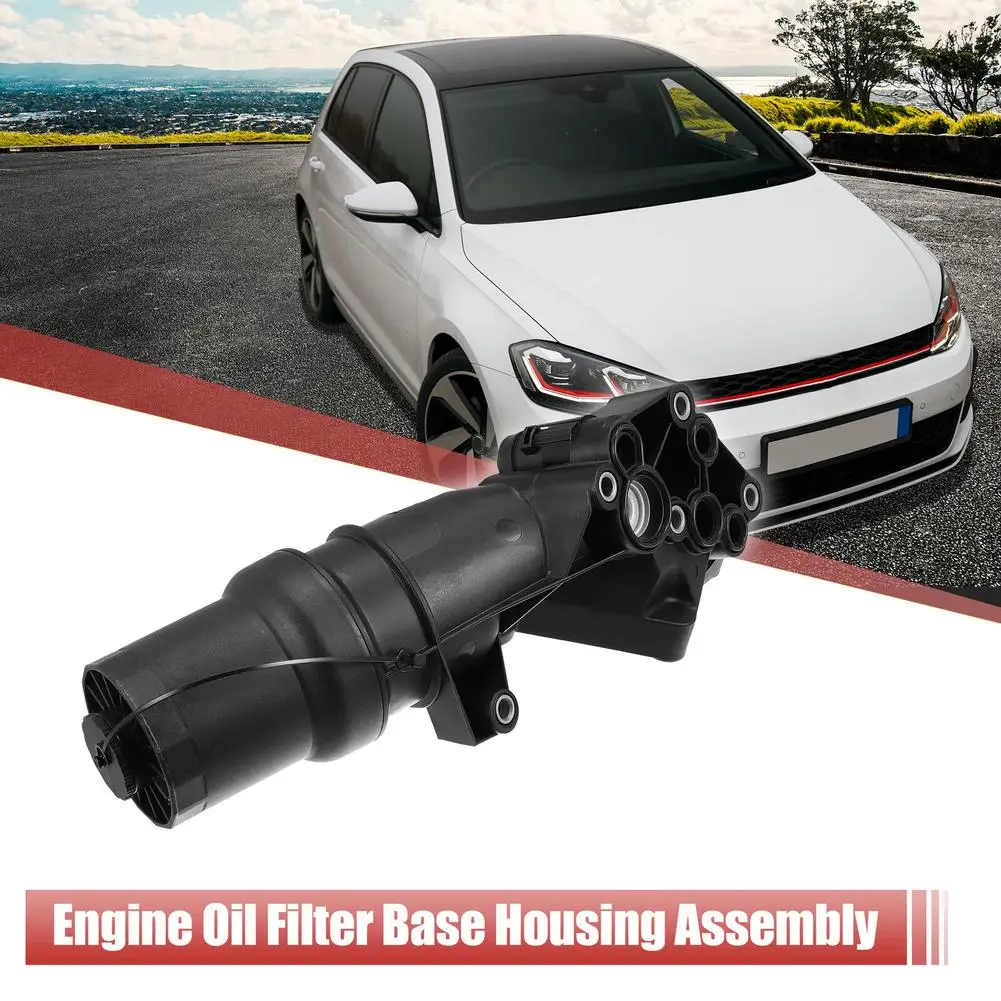 

Car Engine Oil Filter Housing Cover 07K115397D Replacement Parts Compatible For Golf Rabbit Mk5 2005-2010