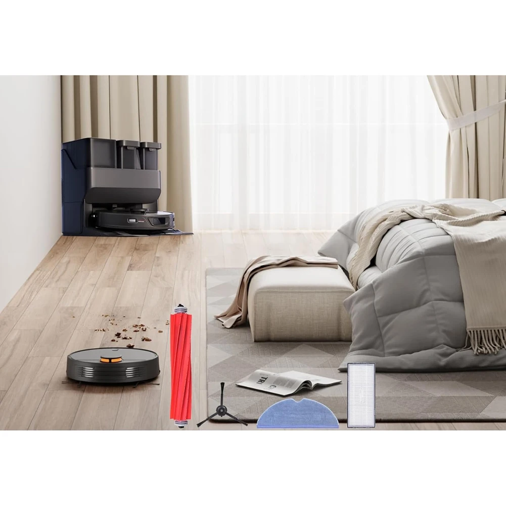 Для Roborock S7 S7+ MaxV Plus T7S T7 робот-пылесос Основная боковая щетка Hepa-фильтр Швабра