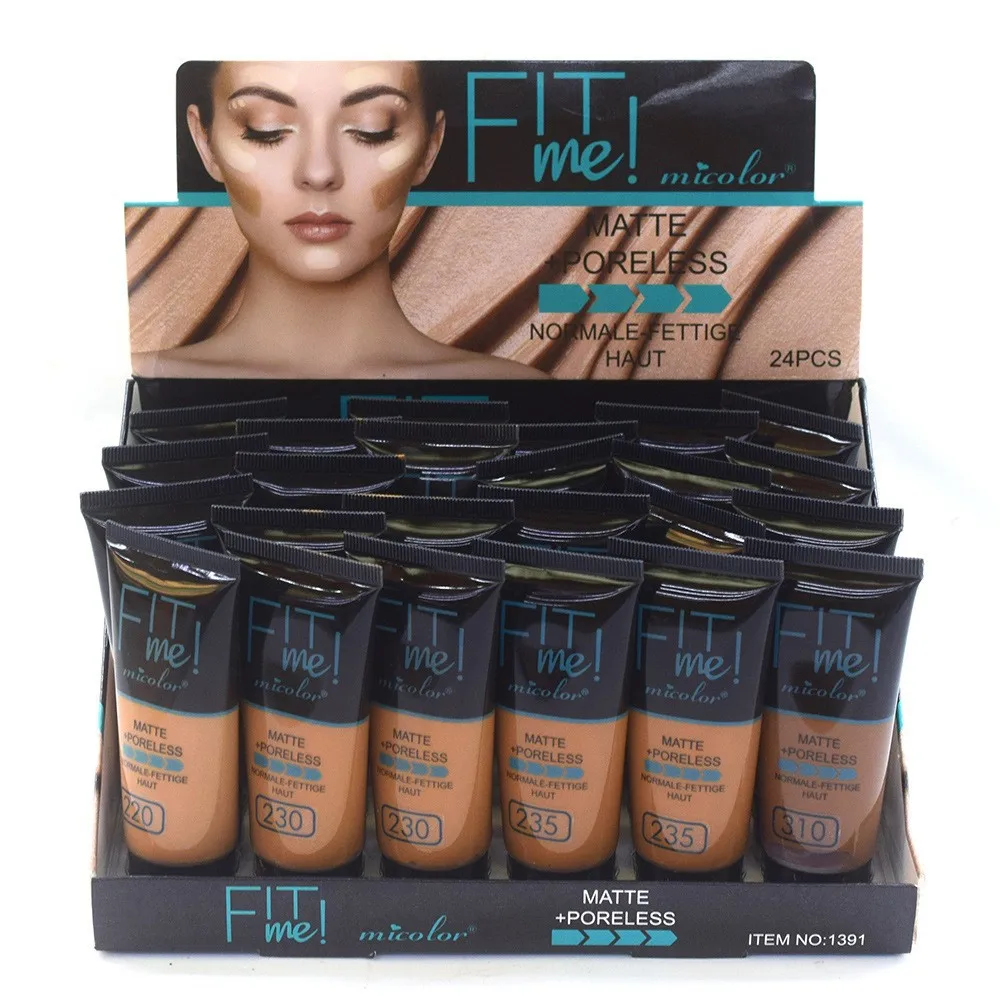 

24ML Black Skin Foundation Full Coverage Foundation for Black Women Oily Dry Skin Foundation Concealer One Primer Face Makeup