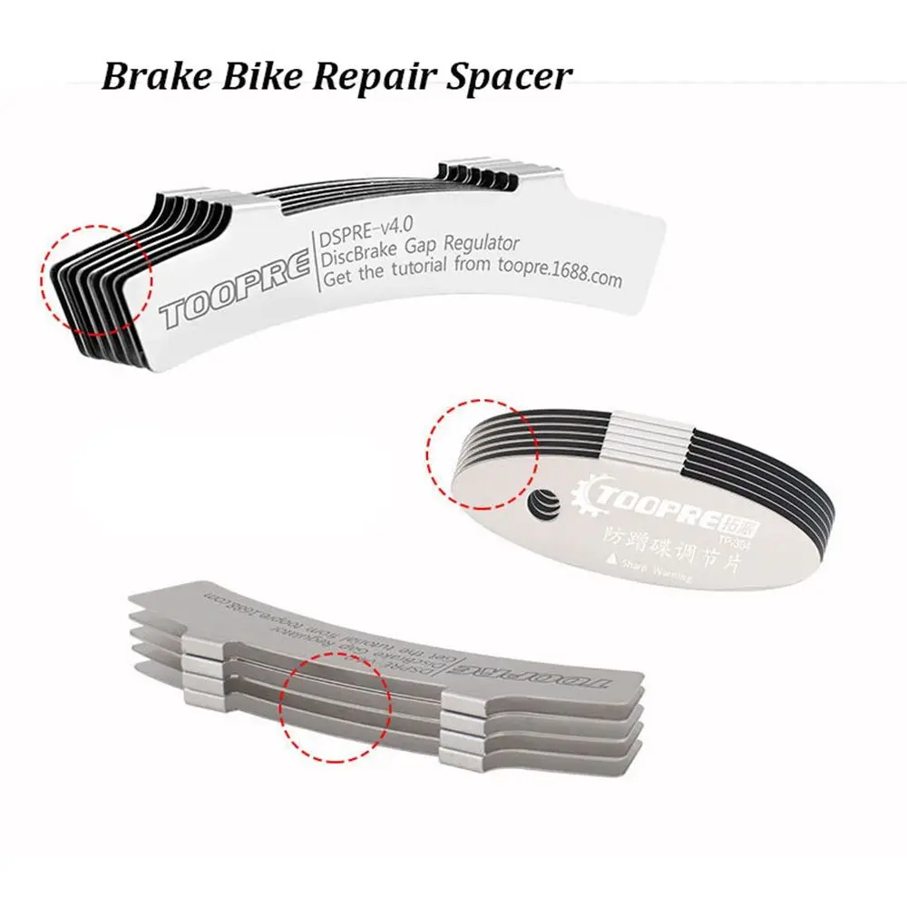 

Alignment Bike Repair Spacer Cycling Repairing Bicycle Pad Rotor Brake Parts Disc Brake Pads Mounting Kit Tools
