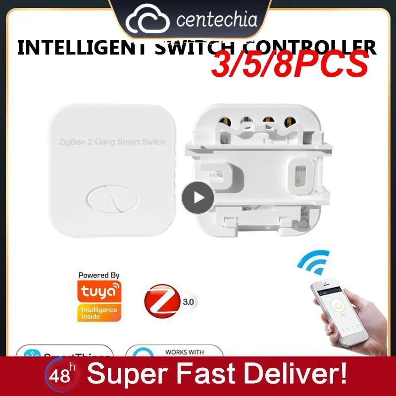 

3/5/8 шт., релейный модуль дистанционного управления Alexa Google Home, Zigbee 3,0