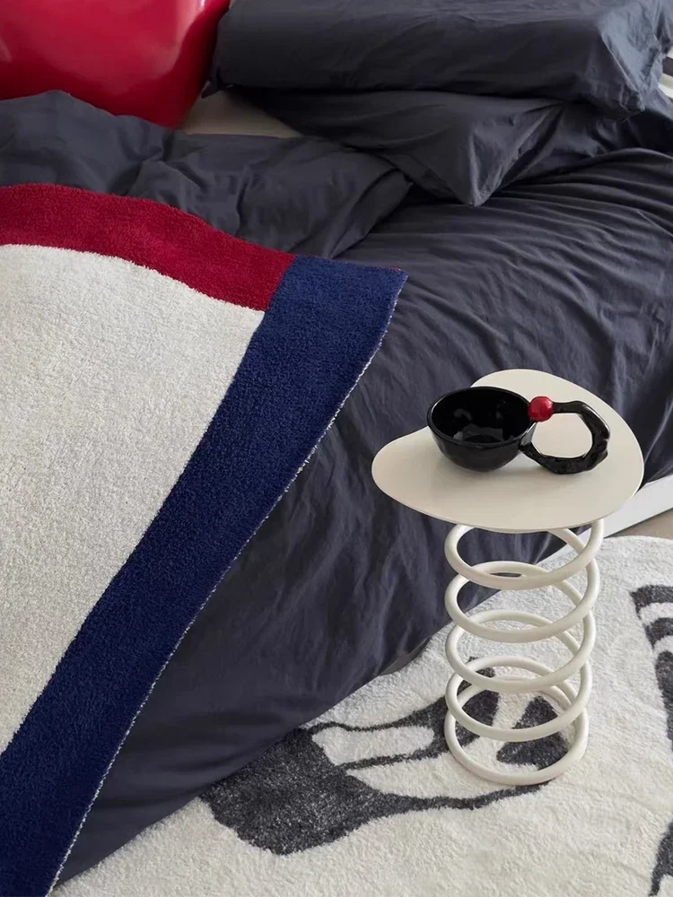 Kreative Macaron Farbe Schmiedeeisen Couch tisch Wohnzimmer Schlafzimmer Ankleide Hocker Reklamang Schuh Wickel hocker