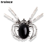 animal brooch pins for women big crystal spider brooches jewelry wedding party insect bijoux best gift