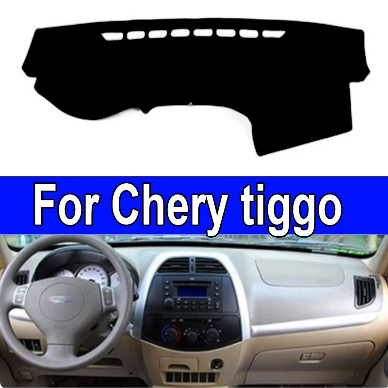 

Чехлы на приборную панель автомобиля для Chery tiggo 2005-2008 2009 2010, правый и левый руль