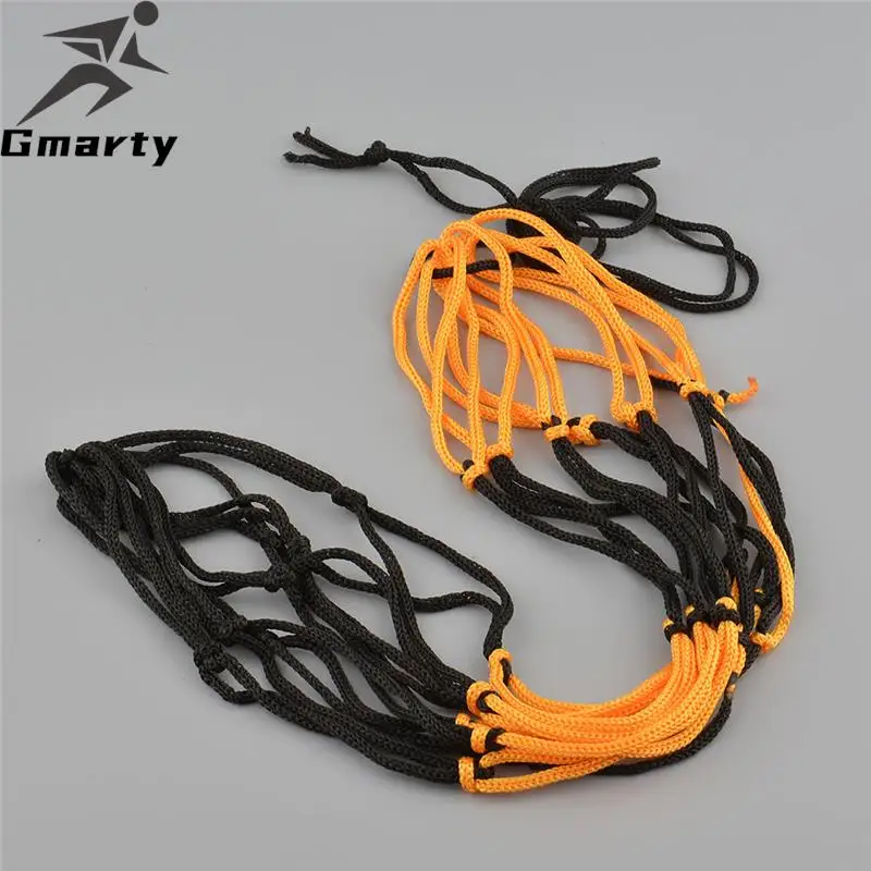 

1 PC Outdoor Durable Standard Black&Yellow Nylon Net Bag Ball Carry Mesh for Basketball Football Soccer Multi Sport Game