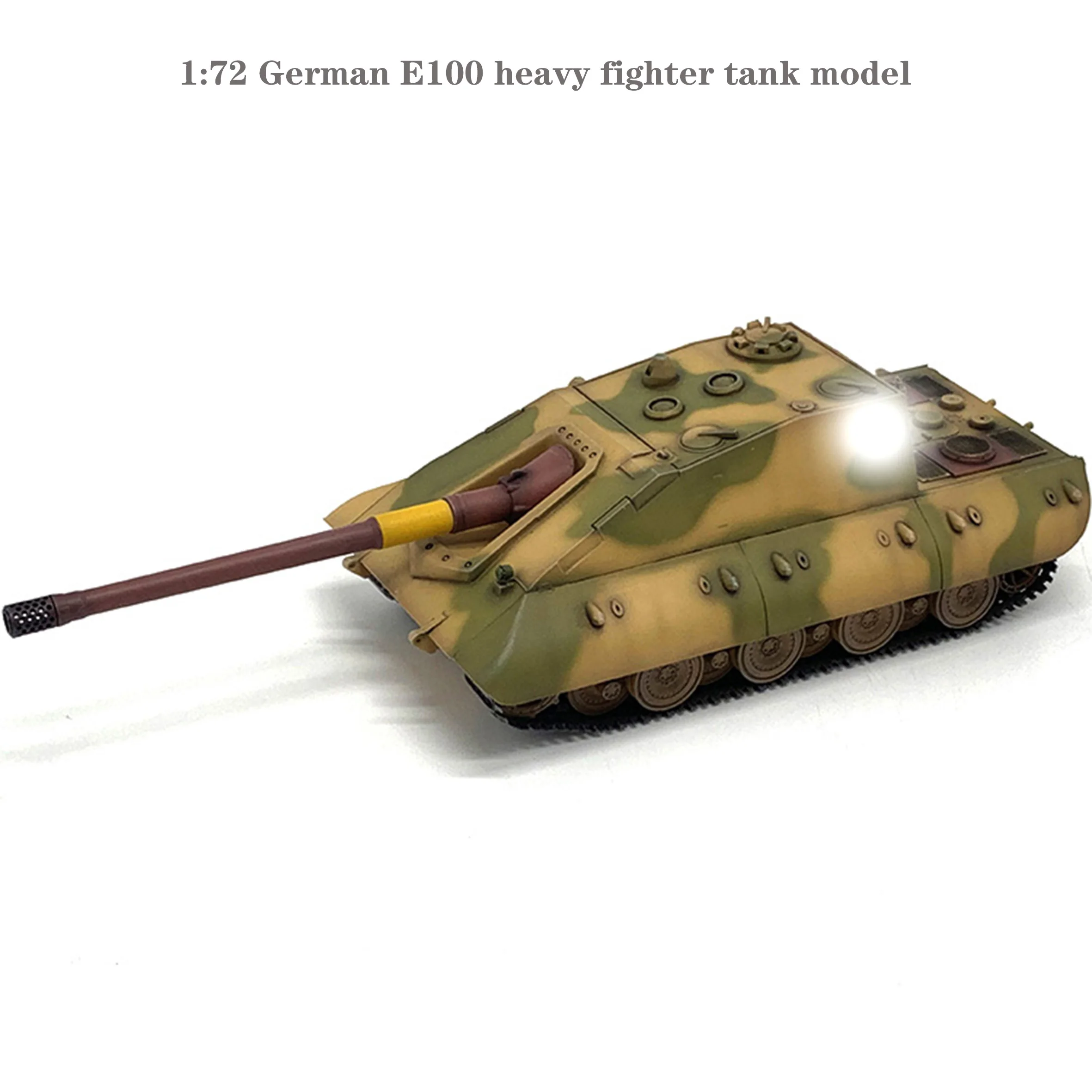 

Fine 1:72 German E100 heavy fighter tank model Finished product collection model