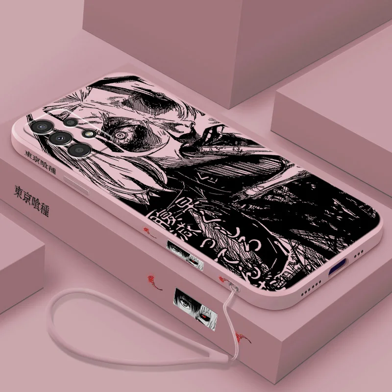 Чехол для телефона с изображением Tokyo Ghoul Anime Samsung A55 A72 A54 A53 A52S A35 A34 A33 A25 A24 A23 A14 A13 A04