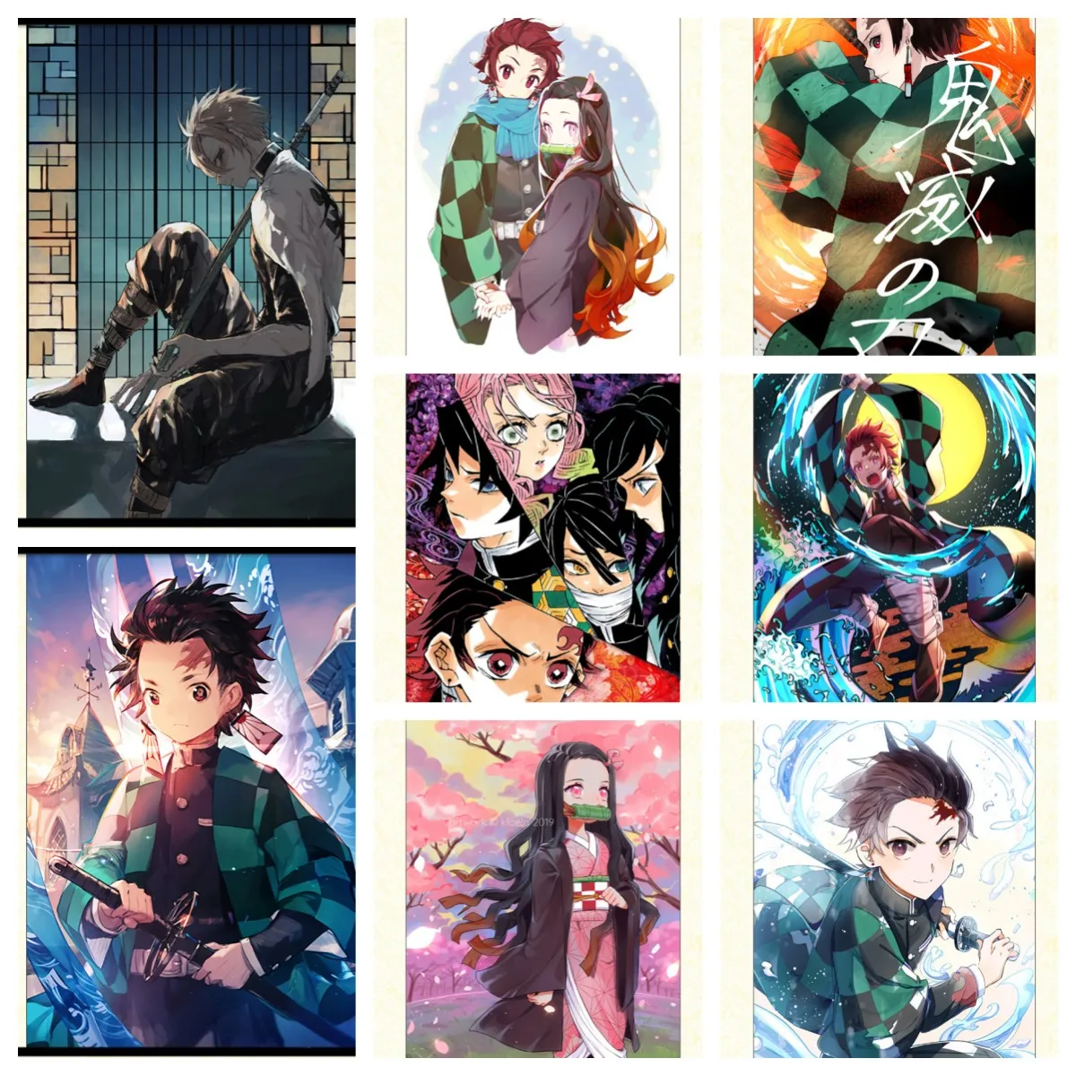 

Картина маслом по номерам «сделай сам», рассекающий демонов: киметасу, аниме, ручная роспись, Настенная картина для спальни, гостиной, домашний декор, уникальный подарок