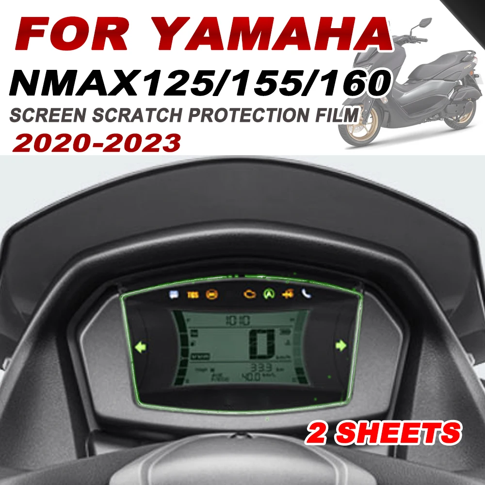

Для Yamaha NMAX155 NMAX125 N-MAX NMAX 155 125 160-2020 2022 аксессуары для приборной панели защитная пленка от царапин