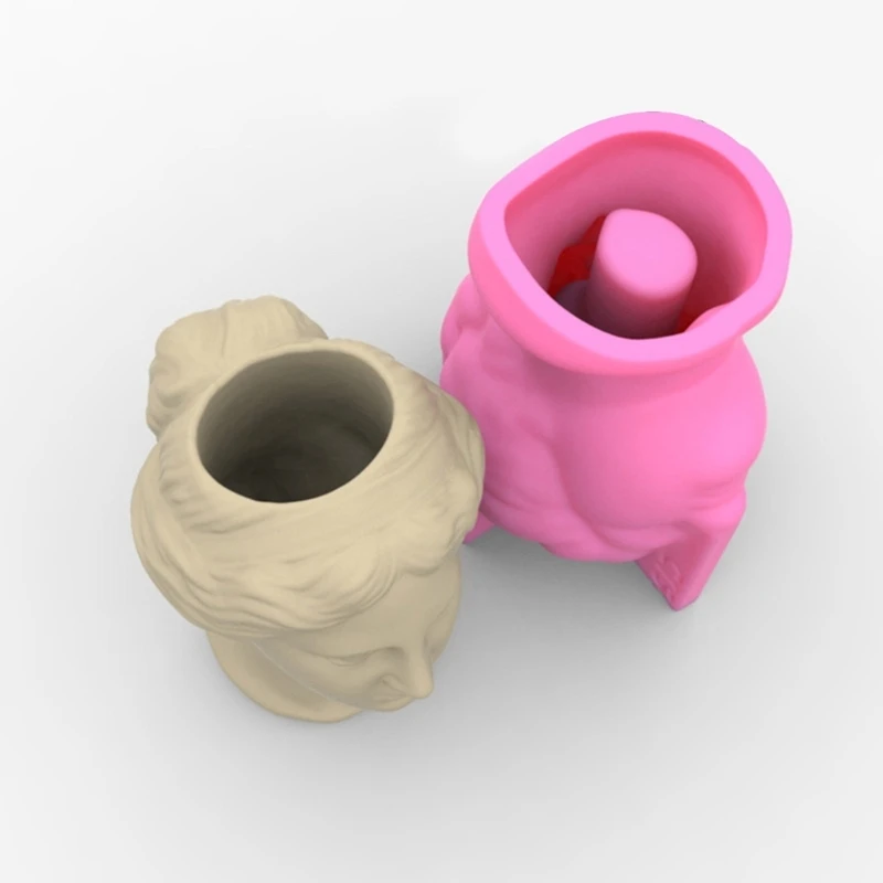 

Форма W0YA для подсвечников и смолы, силиконовые формы для цементного гипсового цветочного горшка, формы для литья эпоксидной смолы для короб...