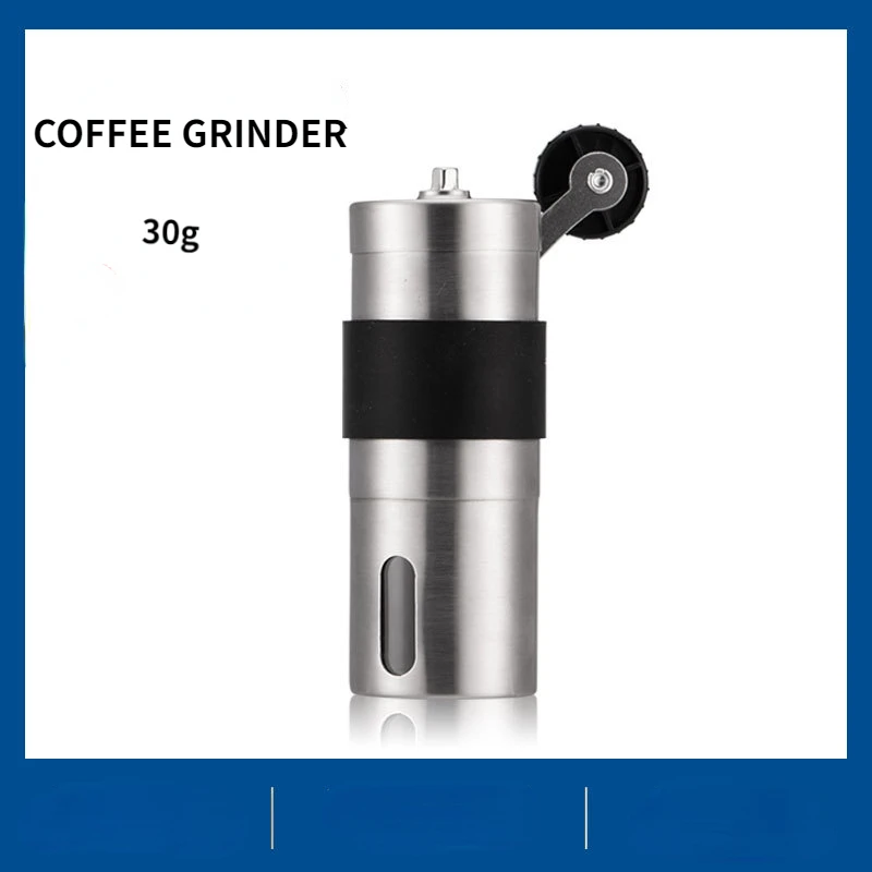 

High Quality Stainless Steel Bean Grinder Bean Coffee Grinder Household Portable Manual Coffee Grinder 30g Adjustable Thickness