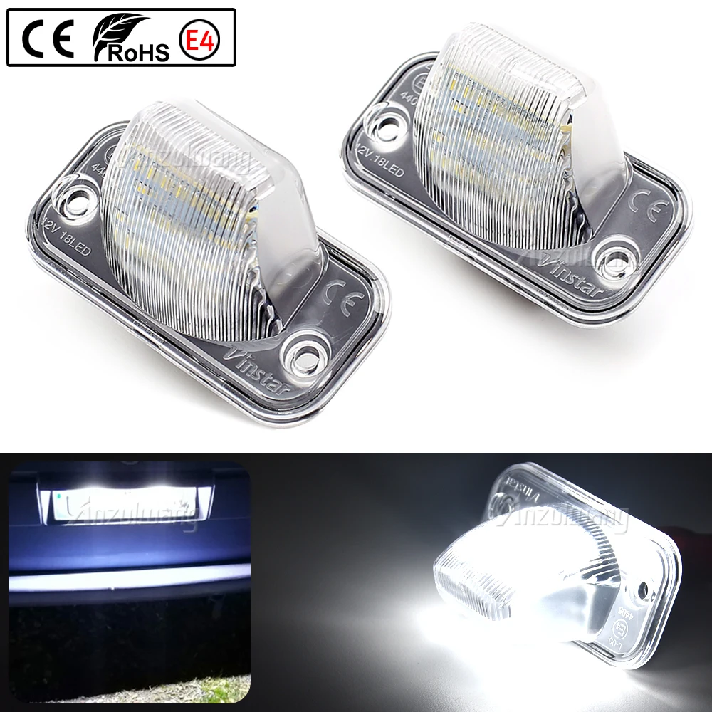 

LED CANBUS License Plate Lights Base for VW T4 90~03, Transporter syncro 1993~2004, Candy 04~, Jetta/Syncro 05~ AUTO Number Lamp