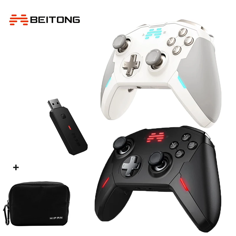 

BEITONG Zeus T6 Wireless Gamepad with Joystick Bluetooth Game Controller for Nintendo Switch OLED Steam Windows Game Accessories