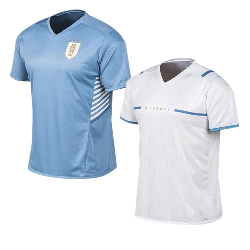 

2021 2022 Uruguay Soccer Jerseys Home Away L.suarez E.cavani F. Valverde Shirt National Team Men Football Uniforms