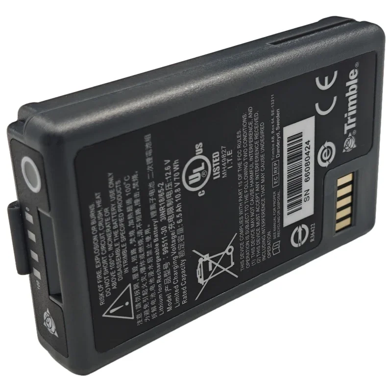 Литий-ионный аккумулятор емкостью 6500 мАч для Trimble 79400 99511-30 S3 S5 S6 S7 S8 S9 SX10 VX Robotic SPS930