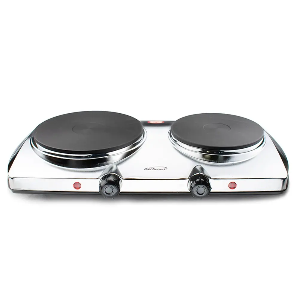 

Brentwood 1,440-Watt Double-Burner Electric Hot Plate