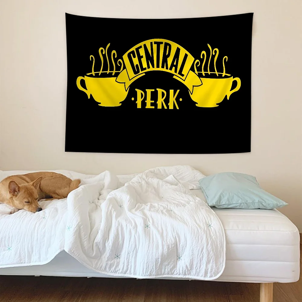 Друзья ТВ-шоу с принтом большой настенный гобелен висит Таро хиппи настенные