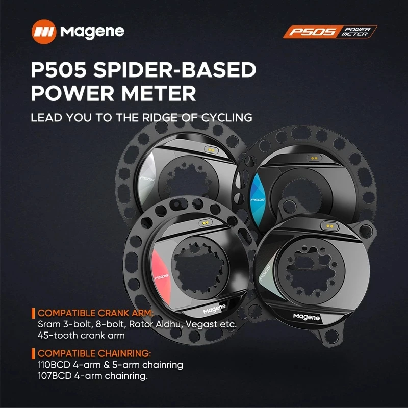 Magene P505 измеритель мощности на основе паука для горного и шоссейного велосипеда
