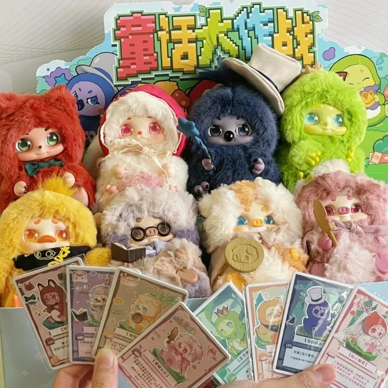 Timeshare Cino Fairy Tale Battle плюшевая слепая коробка игрушки милая аниме-фигурка кукла