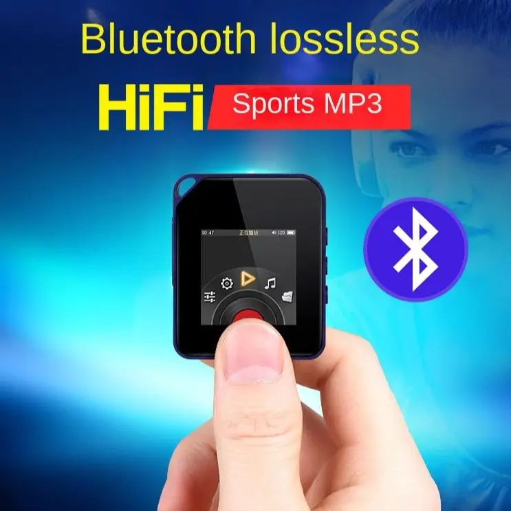 

A2 MP3 PLAYER FM Radio Music Player Bluetooth HIFI Sound, E-book, Student Portable Lossless Audio MP4 Walkman Mini Pedometer